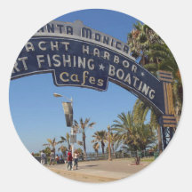 Santa Monica Pier Sticker