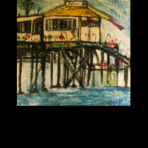 SANTA MONICA PIER t-shirts