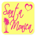 Santa Monica Stickers