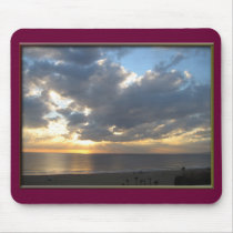 Santa Monica Sunset II mousepads
