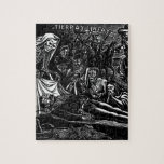 Santa Muerte and the Soldier c. 1951 Mexico Puzzles