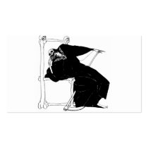 Santa Muerte, Mexican Grim Reaper Business Card Templates