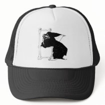 Santa Muerte (Mexican Grim Reaper) Mesh Hat