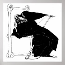 "Santa Muerte" (Mexican Grim Reaper) Posters