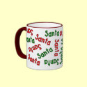 Santa mugs by Paddydee56 Santa mugs