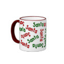 Santa mugs by Paddydee56 Santa mugs