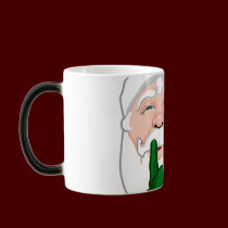 Santa Mug Coffee Cup Festive Christmas Santa Cup mugs
