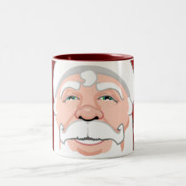 Santa Mug Coffee Cup Festive Christmas Santa Cup mugs