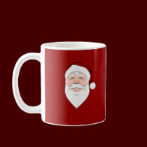 Santa Mug Coffee Cup Festive Santa Cup