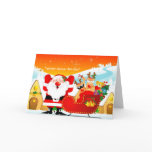 Santa "nanner nanner boo boo" cards