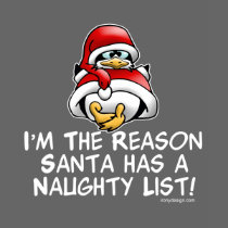 Santa Naughty List Shirt