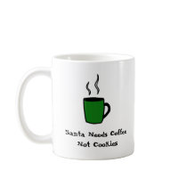Santa Needs Coffee... Mug