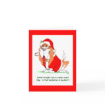 Santa Norman Greeting Card
