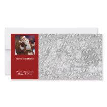 Santa Northern Lights Christmas photo cards by karyn_lewis Santa Northern Lights Christmas photo cards