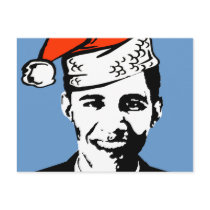 Santa Obama Gear postcards by ElectionGear Santa Obama Gear postcards