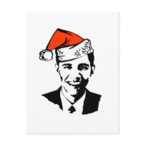 Santa Obama Gear postcards by ElectionGear Santa Obama Gear postcards