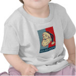 santa - obama hope t shirts