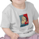 santa - obama hope t-shirts