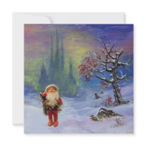 SANTA OF THE GNOMES, CHRISTMAS PARTY invitations
