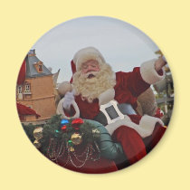 Santa on a Sleigh magnets