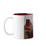 Santa on Parade Mug
