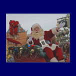 Santa on Parade Postcard postcards