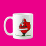 Santa on Skis Mugs