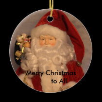 Santa Ornament ornaments