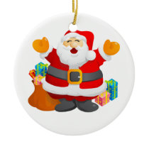 Santa Christmas Tree Ornaments