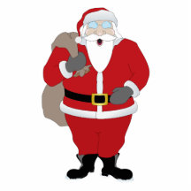 Santa Ornament Cut Out