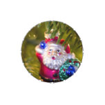 Santa Ornament Jelly Belly Tin