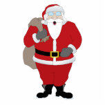 Santa Ornament Cut Out