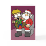 Santa Pain Greeting Card