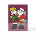Santa Pain cards by wislander Santa Pain cards