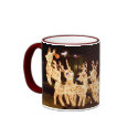 santa parade mugs by imagia77 santa parade mugs
