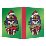 Santa Paws Vinyl Binder