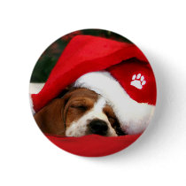 Santa Paws buttons