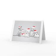 Santa Paws card