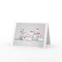 Santa Paws cards by gollykim Santa Paws cards