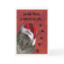 Santa Paws Christmas Card