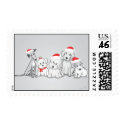 Santa Paws postage