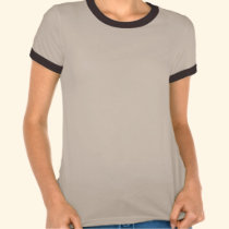 santa pelucia Ladies Melange Ringer T-shirt