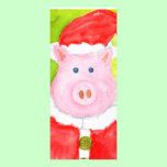 Santa Pig Invitations invitations