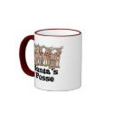 Santa posse reindeer mugs