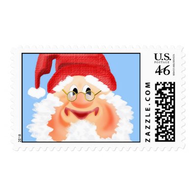 santa  postage