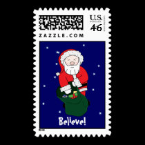 'Santa' Postage postage
