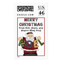 Santa Postage by SRF