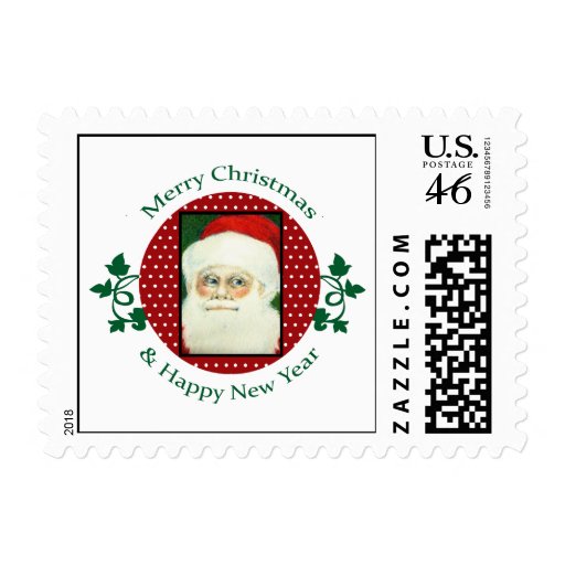 Santa Postage Stamp