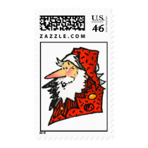 Santa Postage Stamps stamps