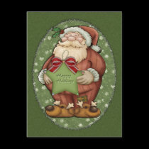 Santa Postcard
